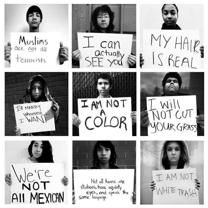 Stop Racism We Are All Equal